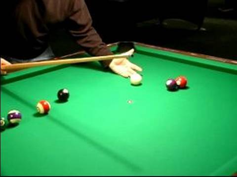 How to Play 8-Ball : Safety Shots in Billiards