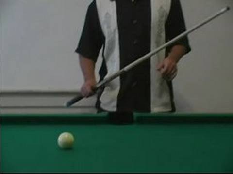 How to Play Pool : Where to Hit a Cue Ball in Pool
