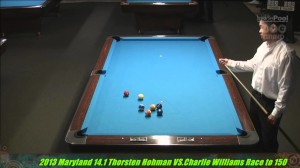 Thorsten Hohmann VS Charlie Williams 2013 Maryland 14.1