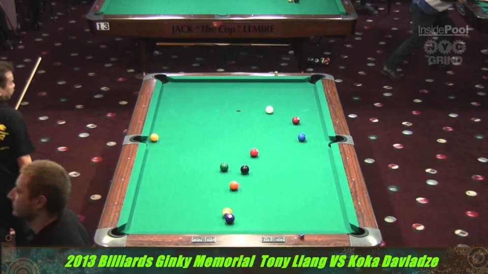 Tony Liang v Koka Davladze at the 2013 Ginky Memorial