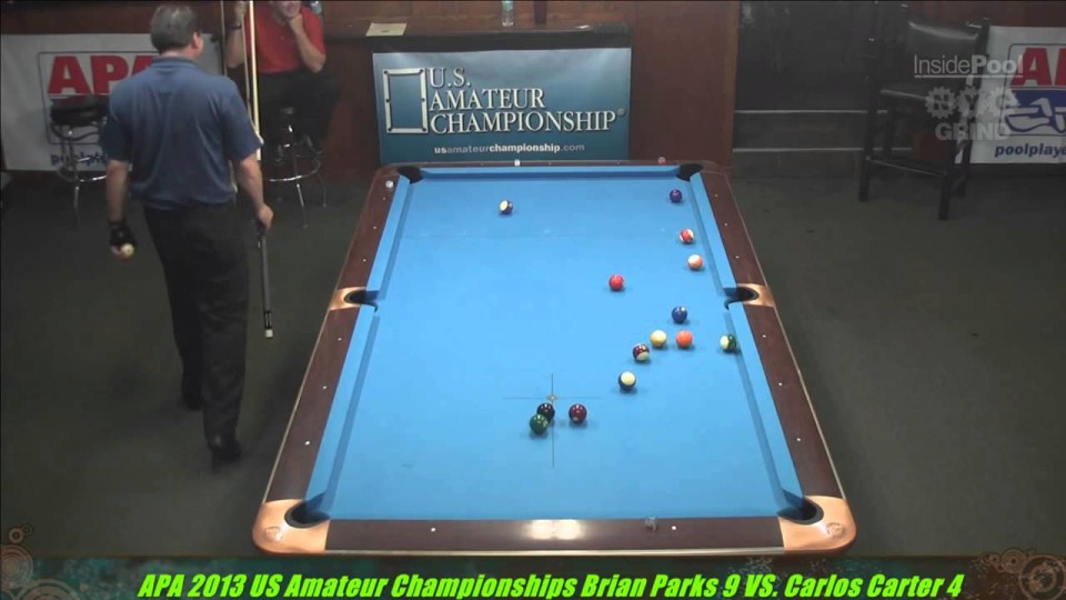 2013 APA US Amateur Championship Men’s Finals Brian Parks VS Carlos Carter