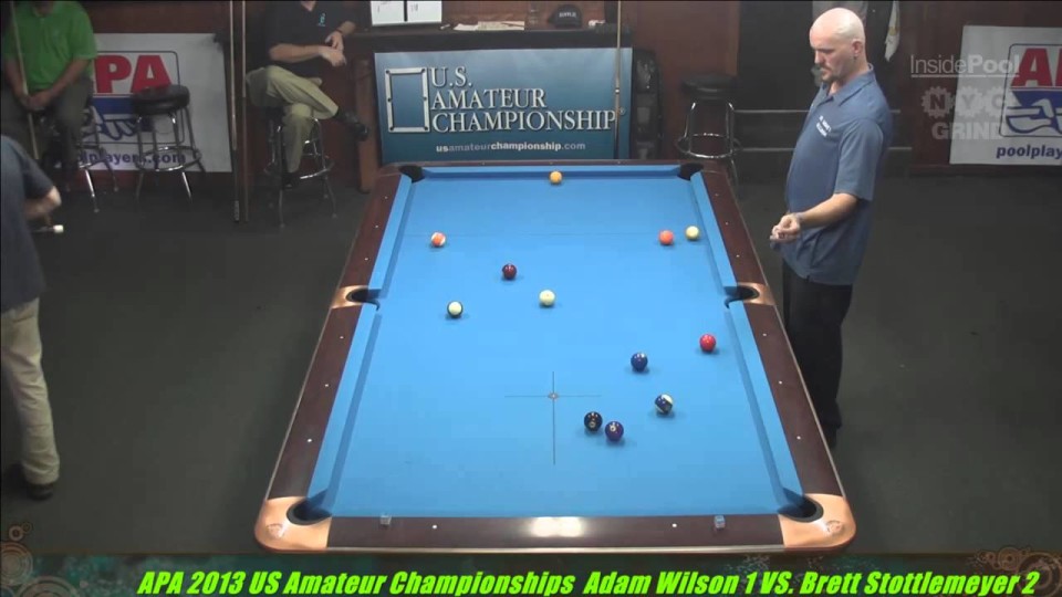 APA 2013 US Amateur Championship Adam Wilson VS  Brett Stottelmeyer