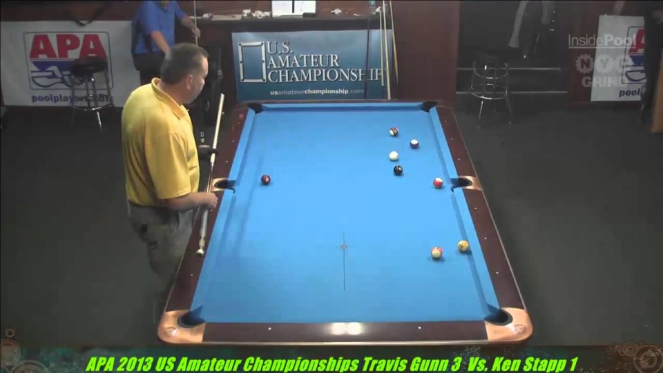 2013 APA US Amateur Championship Travis Gunn VS  Ken Stapp