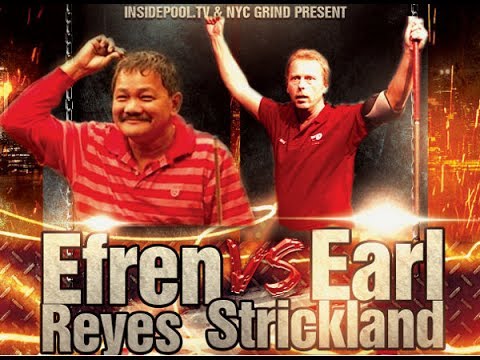 Efren Reyes vs Earl Strickland at Steinway Billiards Promo Reel