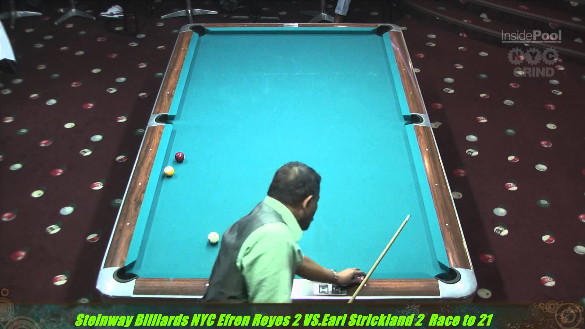 Efren Reyes VS Earl Strickland The Battle Of Legends At Steinway ...