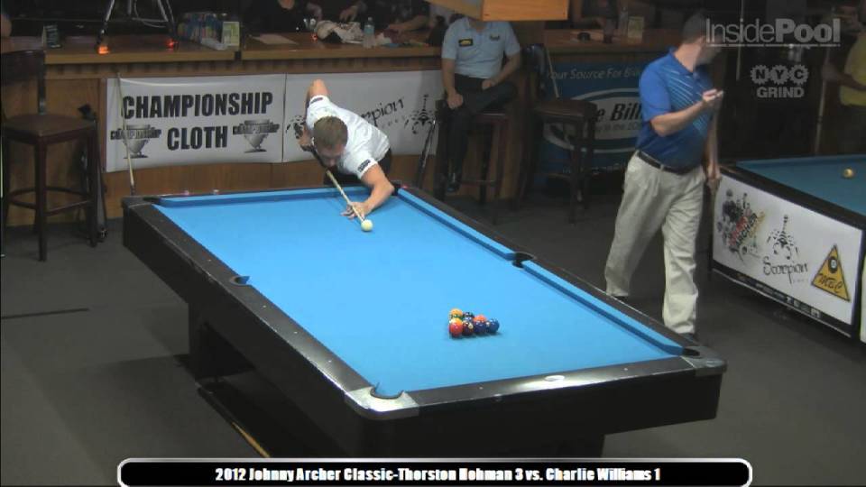 InsidePool Vault: Thorston Hohman VS  Charlie Williams at the 2012 Johnny Archer Classic