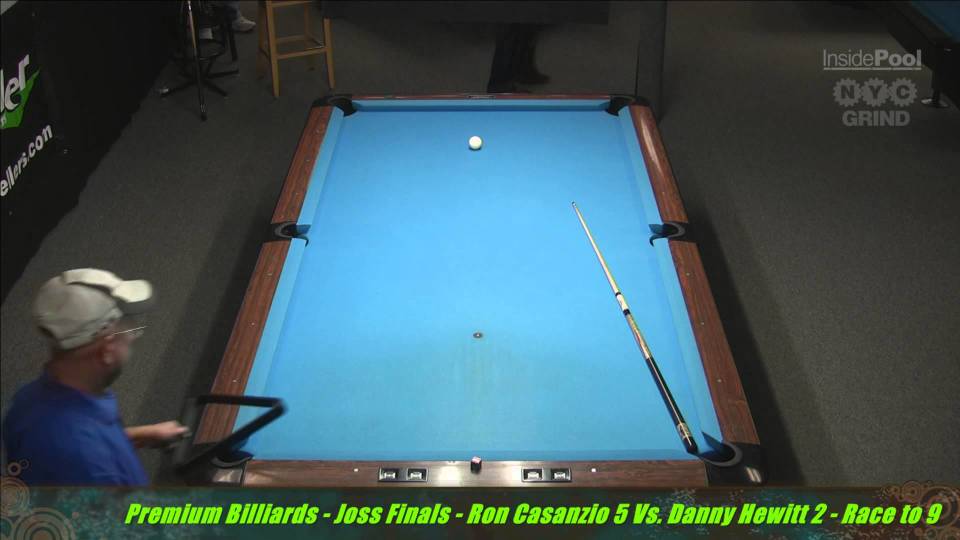 Joss Tour Finals Set 2 Danny Hewitt VS  Ron Casanzio Premium Billiards