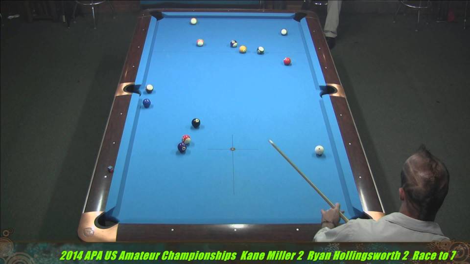 2014 APA US Amateur Champs Kane Miller VS Ryan Hollingsworth
