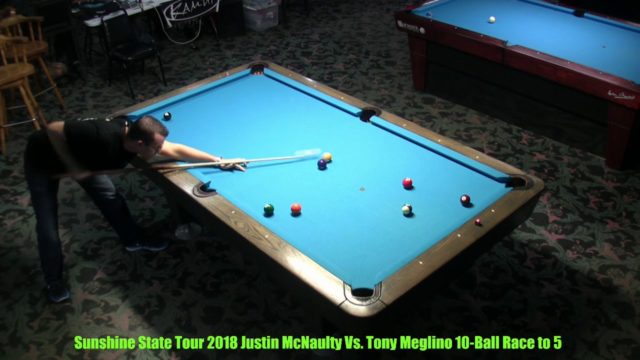 Sunshine State Tour 2018 Anthony Meglino VS Justin McNaulty  Race to 7