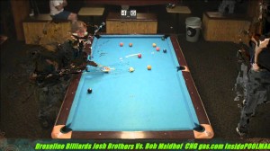 Josh Brothers VS  Bob Maidhof 2013 Drexeline Billiards