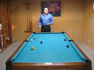 Play Billiards Tournament Pro Billiards Player MaxEberle.com