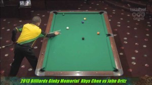 Rhys Chen v John Ortiz at the 2013 Ginky Memorial