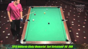 Shane Van Boening VS Earl Strickland 2nd Round Match 2013 Ginky Memorial