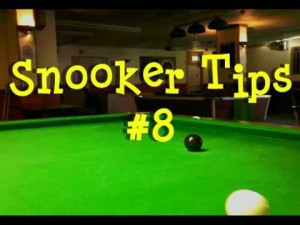 snooker tips #8  use bottom right to get above the black