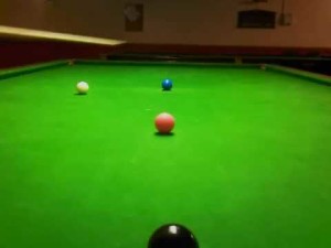 snooker tips #  blue played with check side & screw