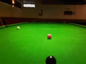 snooker tips # blue played with top & side