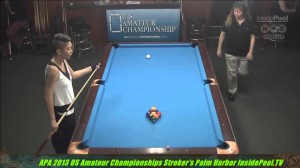 2013 APA US Amateur Championship  Asia Cycak VS Barbra Wisdom