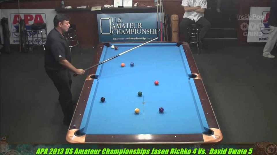 2013 APA US Amateur Championship Jason Richco VS  David Uwate