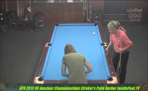 2013 APA US Amateur Championship Kim Houseman VS  Lisa Cossette