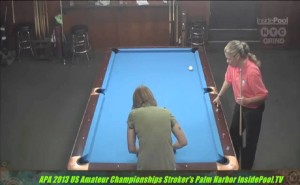 2013 APA US Amateur Championship Kim Houseman VS  Lisa Cossette