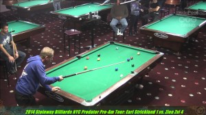 Zion Zvi Vs  Earl Strickland at Predator Pro AM Tour