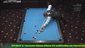 2013 World 14.1 Mika Immonen VS Darren Appleton at Steinway Billiards