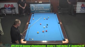 2013 APA US Amateur Championship George Stimaker VS Brian Parks