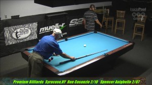 Syracuse 10 Ball Open Finals 2014 Spencer Auigbelle Vs Ron Castanzio