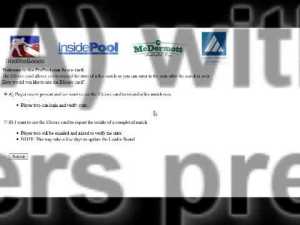 ProPool.com Events – How to Use the Virtual TD Online Software