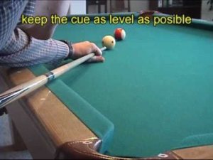 Pool and billiards draw shot technique, physics, and examples – part 1: technique (NV B.97)