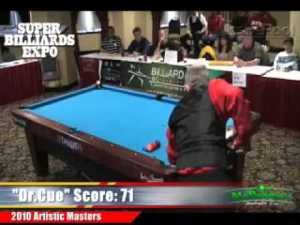 Tom Rossman vs Nick Nickolaidis at the Artistic Pool Masters