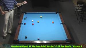 Joss Tour 2014 Premium Billiards Bucky S  VS Dan Hewitt