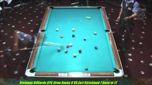 Strickland V Reyes Super Show 8 Ball Steinway Billiards NYC 2