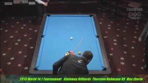 Max Eberle Vs  Thorsten Hohmann World 14.1 2013